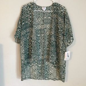 Lula Roe sheer kimino